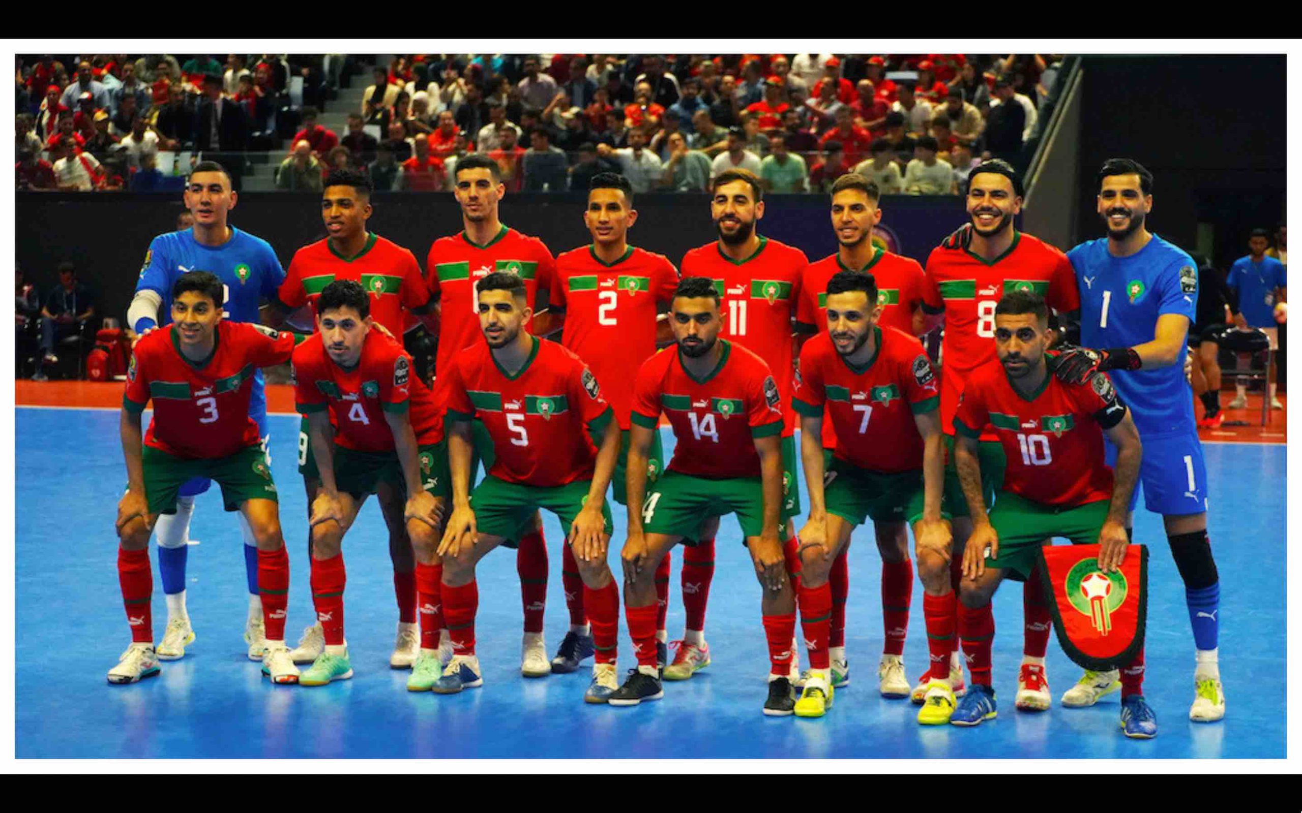 équipe Maroc futsal Morocco Team