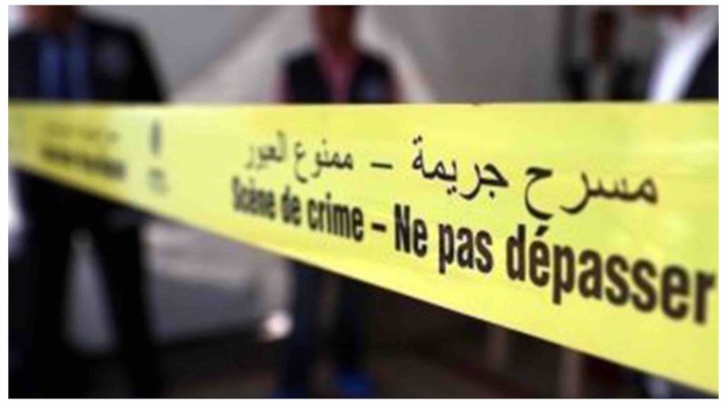 scène de crime Maroc