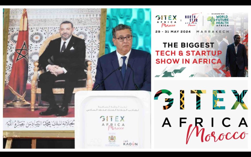 Aziz Akhannouch Gitex Africa Morocco 2024 Maroc Marrakech Marrakesh