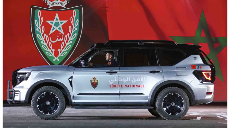 Ghiath Smart Patrol Maroc DGSN Morocco voiture police marocaine