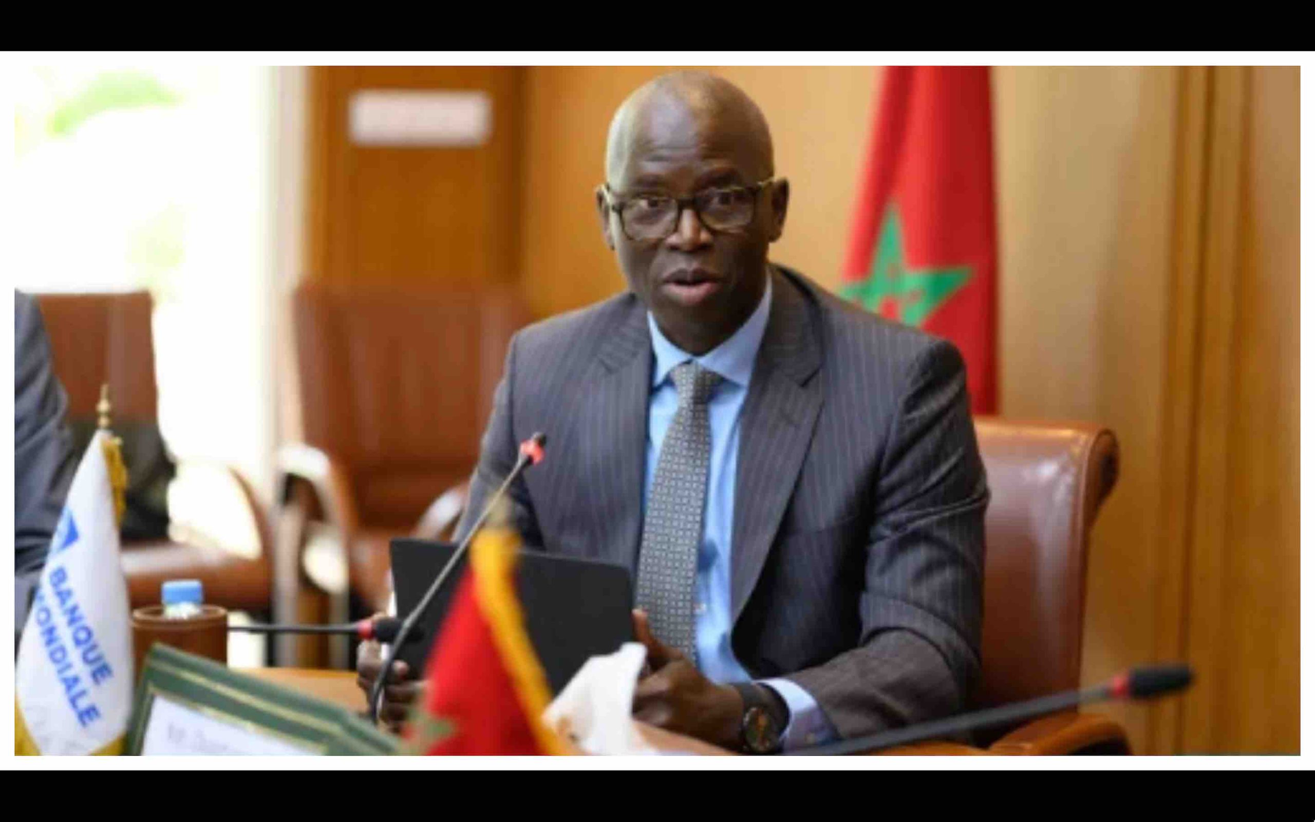 Le Vice-président de la Banque mondiale (BM) pour le Moyen-Orient et l’Afrique du Nord (MENA), Ousmane Dione Maroc Morocco