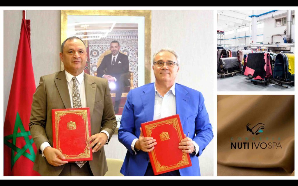 Conceria Nuti Ivo S.P.A. tannerie Maroc Morocco Italie Italia