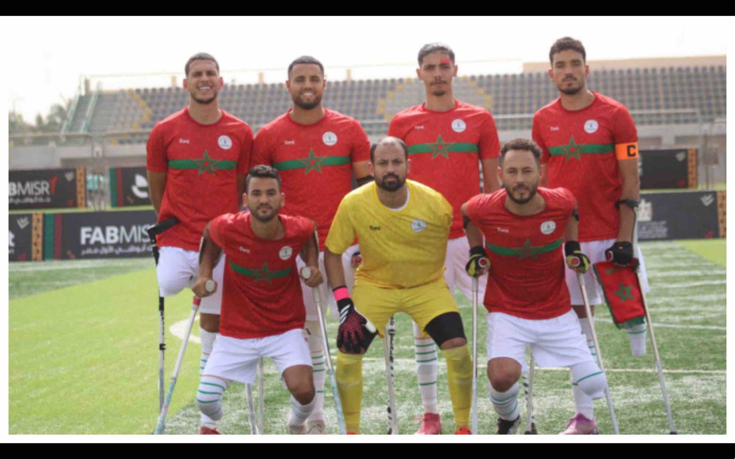 équipe Football pour amputés Maroc