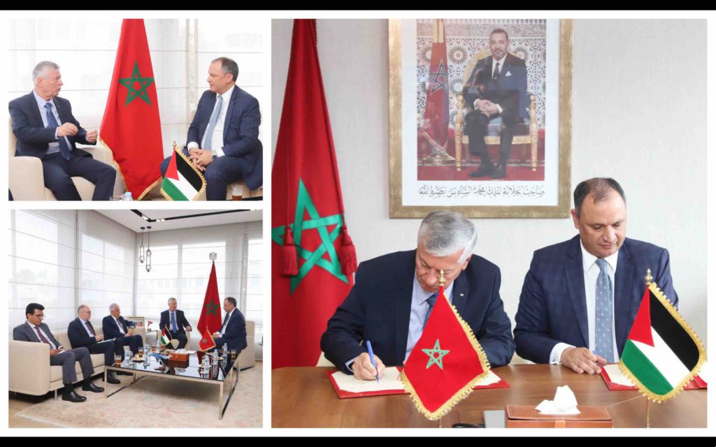 Accord industriel industrie Maroc Palestine