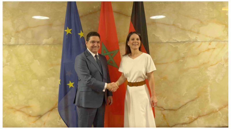 Nasser Bourita Annalena Baerbock Maroc Allemagne Morocco Germany