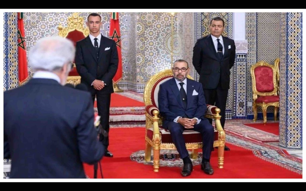 Roi du Maroc Mohammed 6 Abdellatif Jouahri Wali Bank Al-Maghrib Banque centrale