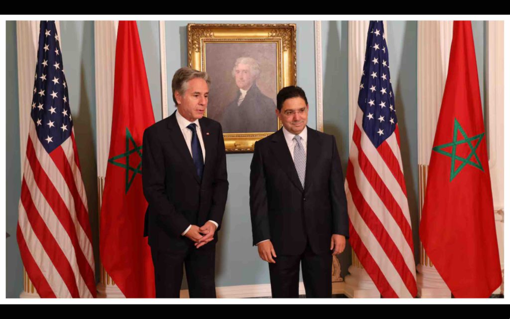 Nasser Bourita Antony Blinken Maroc USA Morocco