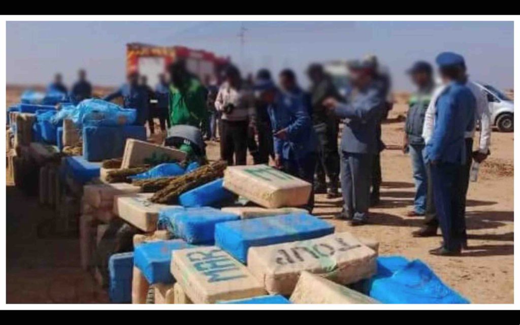 incinération drogue Maroc