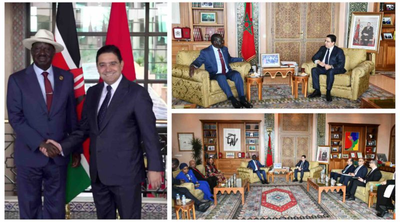 Union africaine Raila Amolo Odinga Nasser Bourita African Union Maroc Morocco