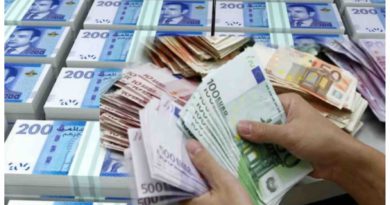 argent liasses billets dirhams euros Maroc
