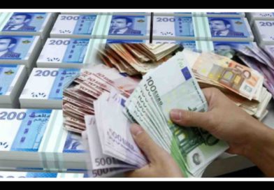 argent liasses billets dirhams euros Maroc