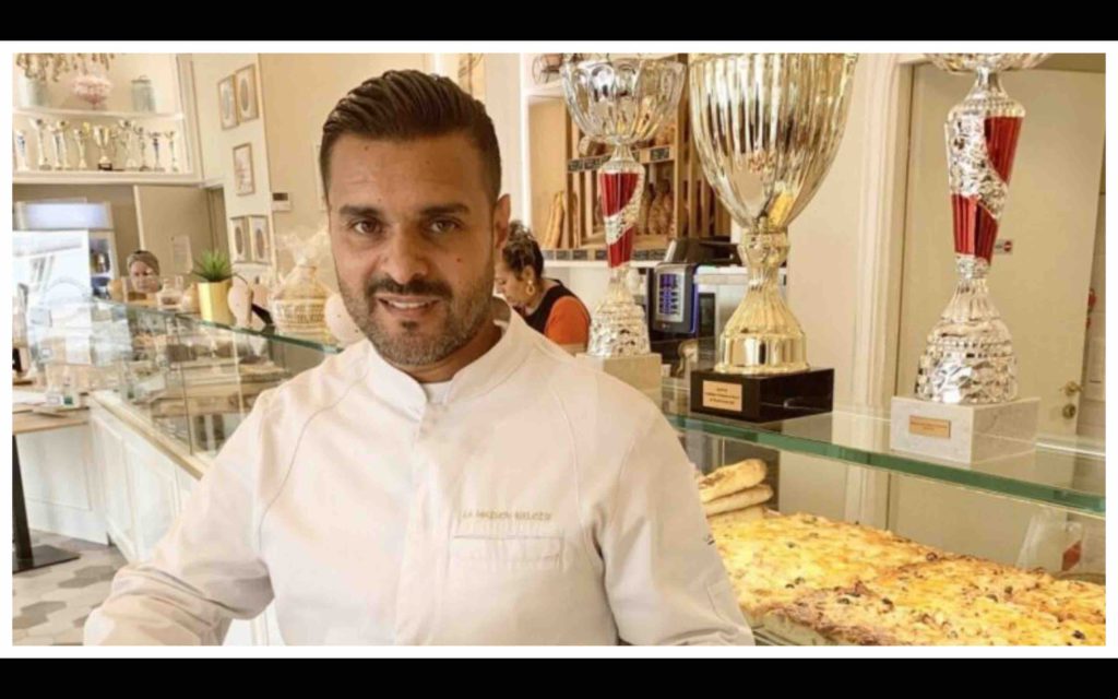 Youssef El Gatou record du monde du plus long fraisier du monde Livre Guinness des records