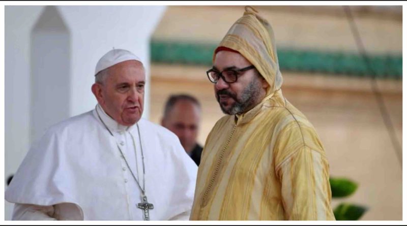 roi Maroc Mohammed 6 pape François