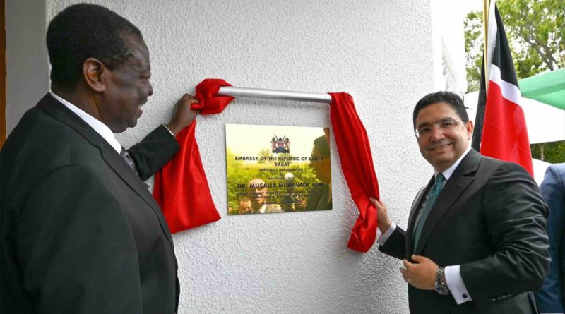 Ambassade Kenya Maroc Rabat Musalia Mudavadi Nasser Bourita