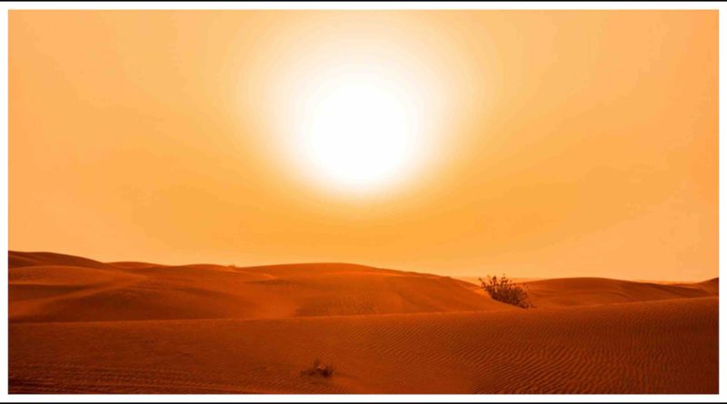 Maroc chaleur soleil désert marocain sud