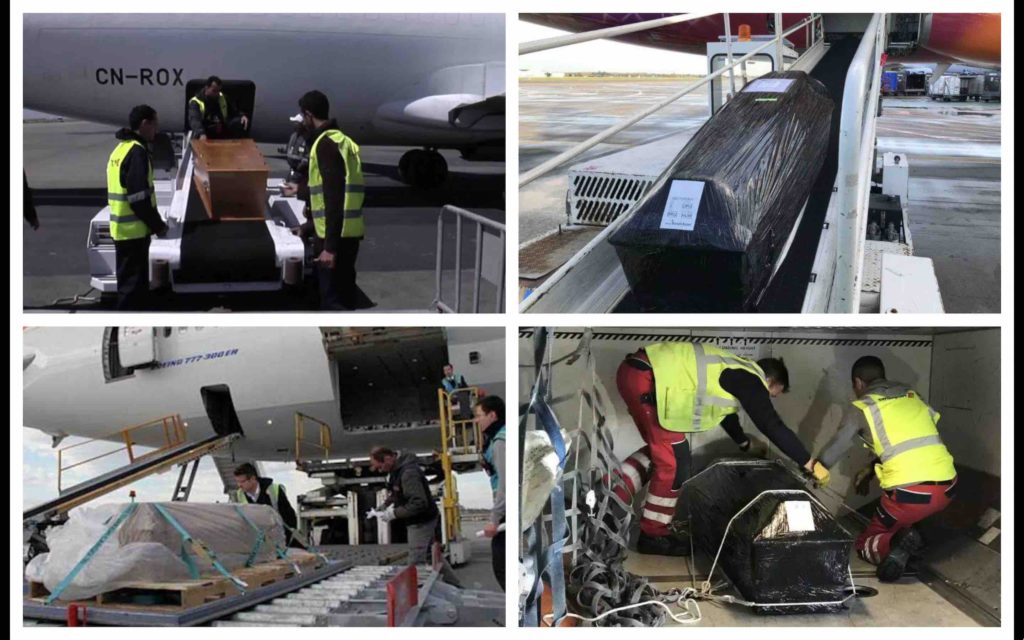 Maroc rapatriement depouille corps cercueil