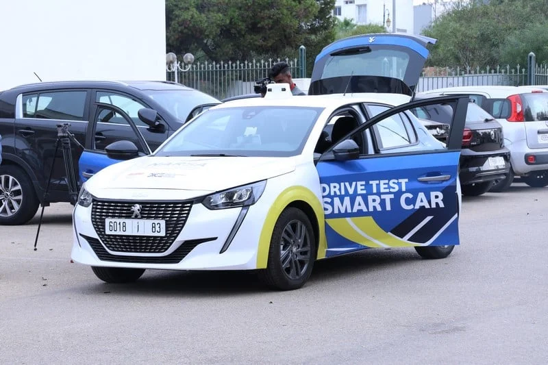 Maroc Permis de conduire voiture intelligente Smart Drive Test