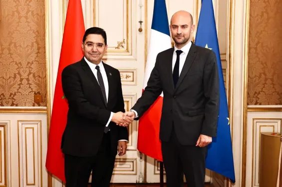 Nasser Bourita et Jean-Noël Barrot Maroc France