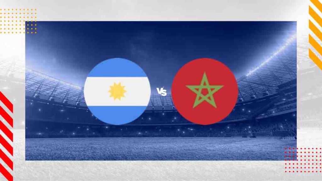 foot Maroc Argentine football Morocco Argentina