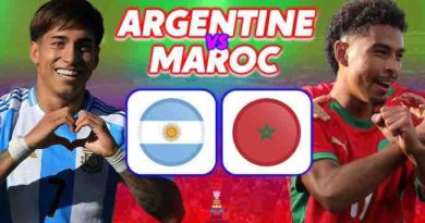 match u20 Maroc vs Argentine Morocco Argentina foot football soccer