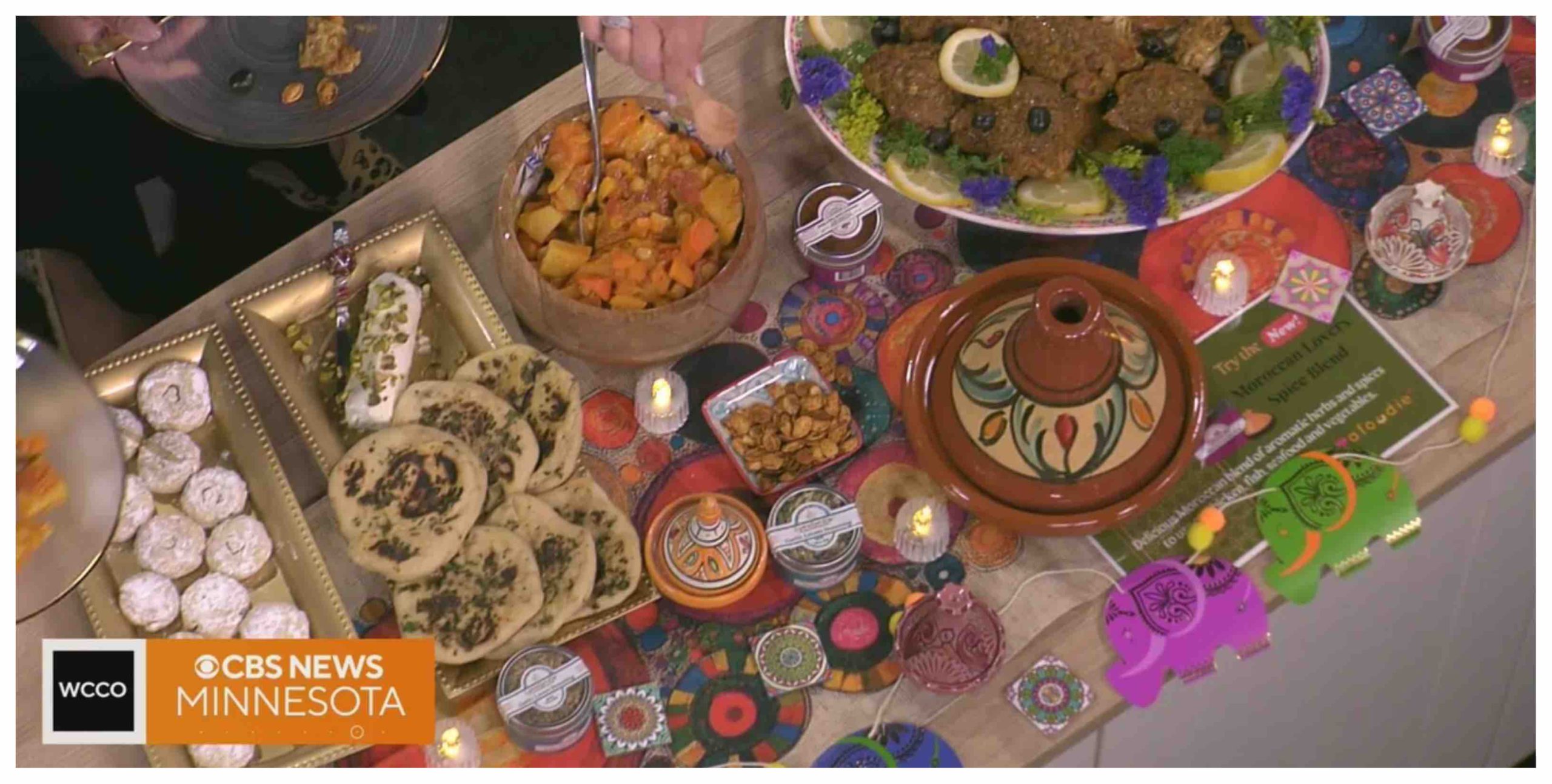 vidéo Maroc cuisine marocaine moroccan food CBS news