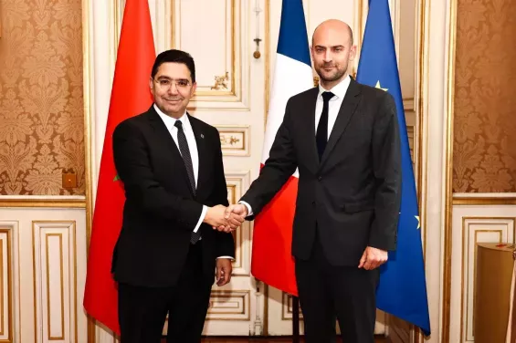 Nasser Bourita et Jean-Noël Barrot Maroc France