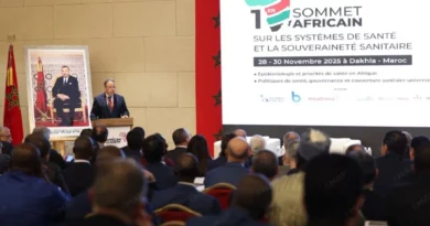 Sommet africain santé Maroc Dakhla