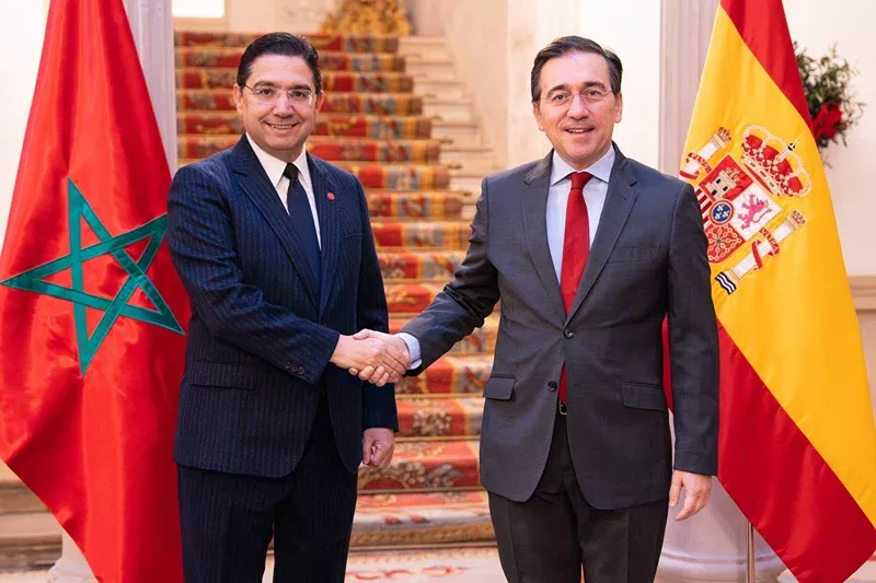 José Manuel Albares Nasser Bourita Maroc Espagne