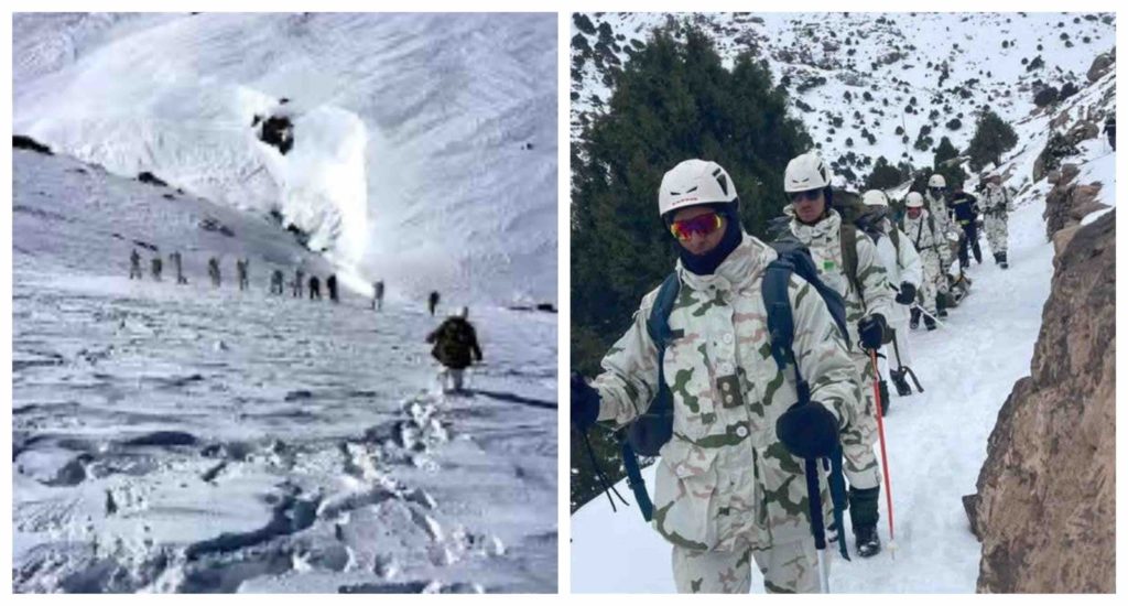 Avalanche Toubkal Maroc