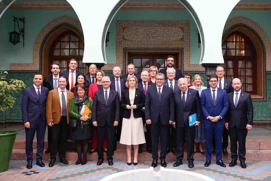 Aziz Akhannouch reçoit une délégation parlementaire française