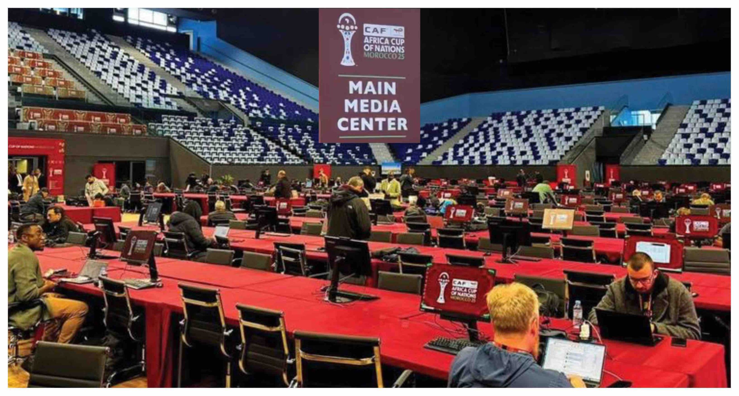 CAN Morocco 2025 main media center