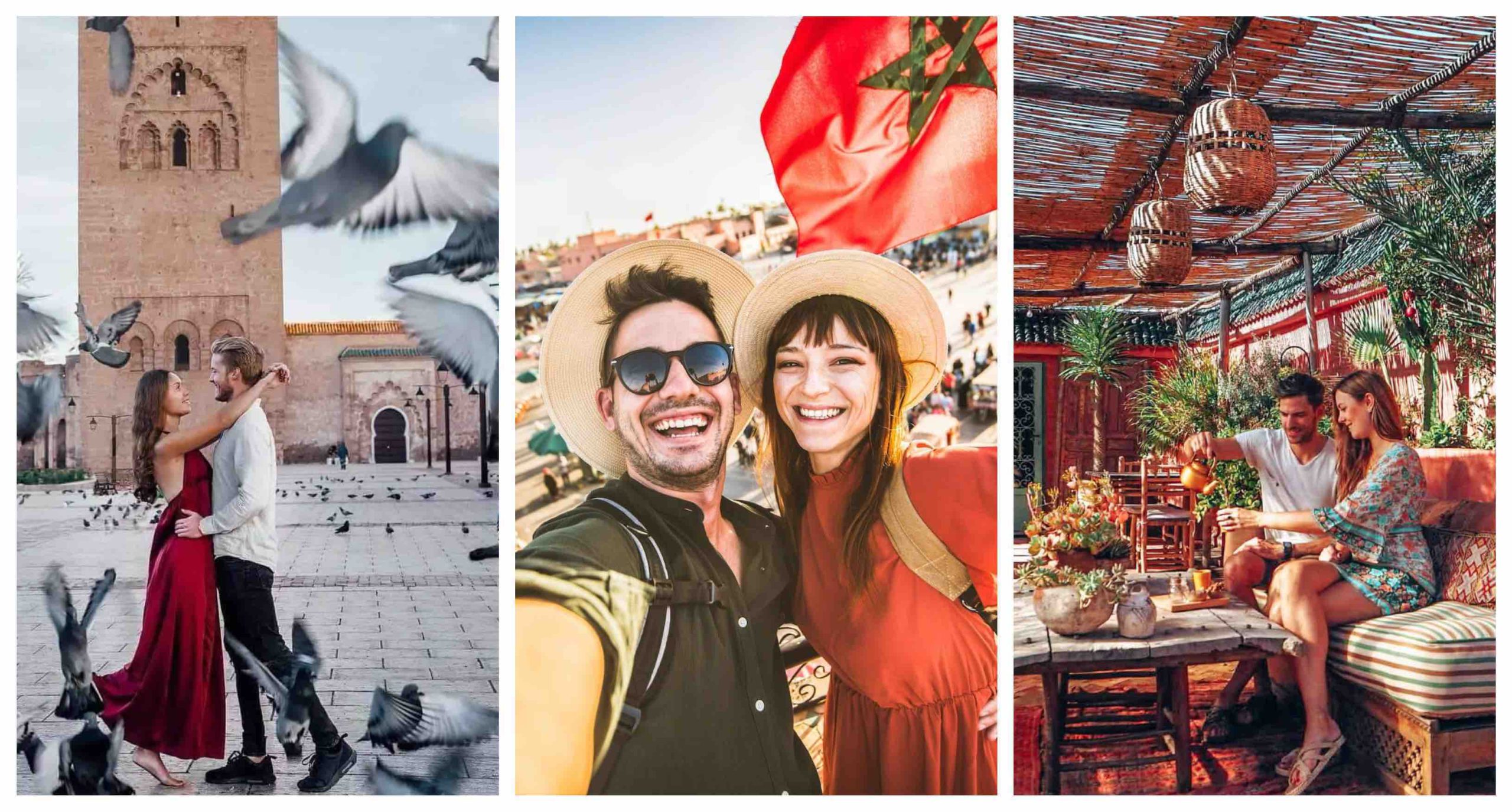 Couple mariage Marrakech amoureux Saint Valentin