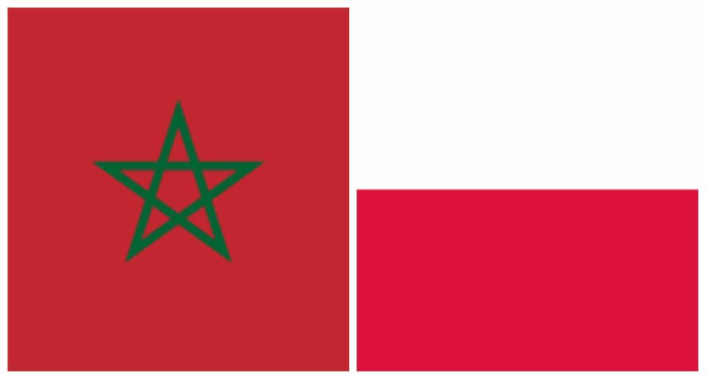 Maroc Pologne Morocco Poland