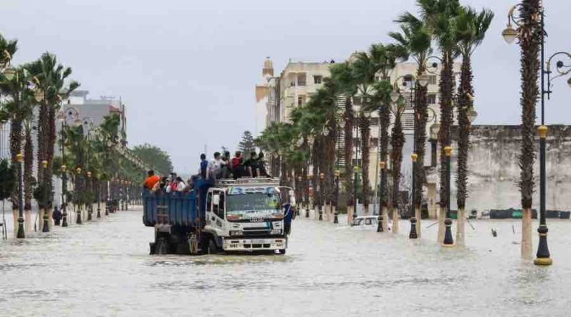 Maroc inondations Ksar El Kébir