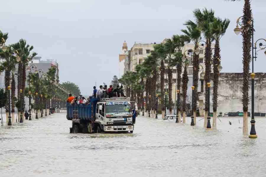 Maroc inondations Ksar El Kébir