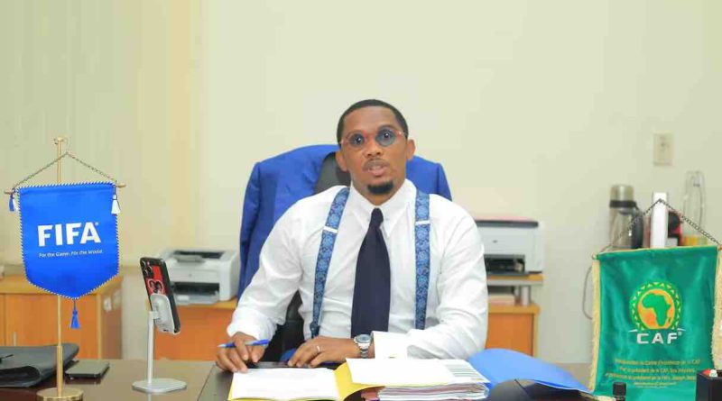 Samuel Eto’o Fils CAF FIFA