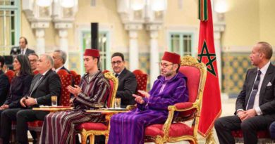 Maroc roi Mohammed 6 usine aéronautique Safran