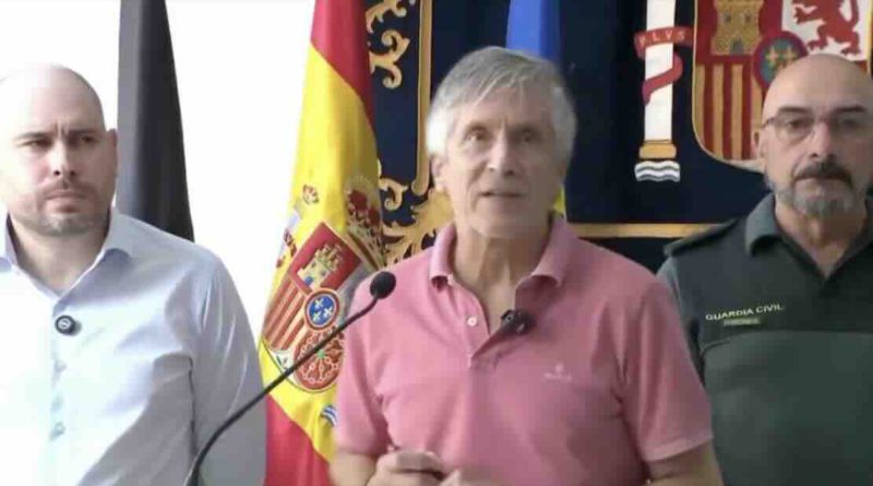 ministre espagnol de l’Intérieur, Fernando Grande-Marlaska